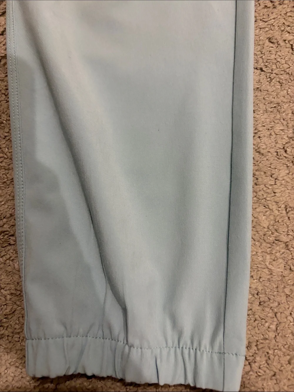 abercrombie kids Light Mint Jumpsuit with Elastic Waist and Pockets
